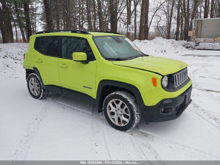 2018 JEEP RENEGADE LATITUDE 4X4 - ZACCJBBB8JPJ08105