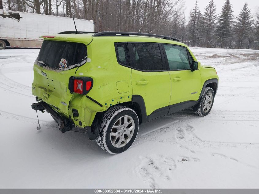 2018 JEEP RENEGADE LATITUDE 4X4 - ZACCJBBB8JPJ08105
