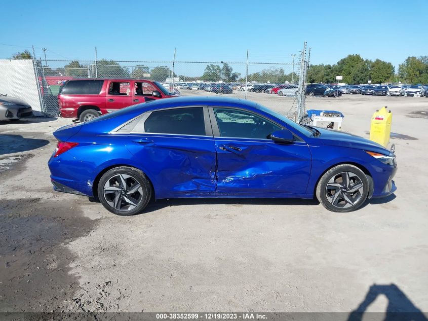 2021 HYUNDAI ELANTRA SEL - KMHLN4AG6MU151162