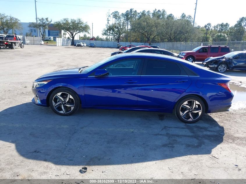 2021 HYUNDAI ELANTRA SEL - KMHLN4AG6MU151162