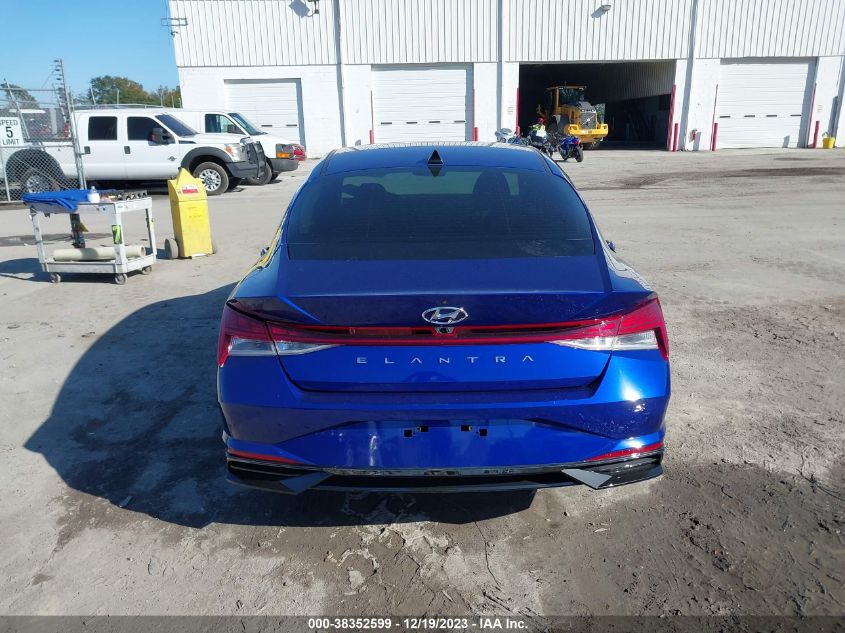 2021 HYUNDAI ELANTRA SEL - KMHLN4AG6MU151162