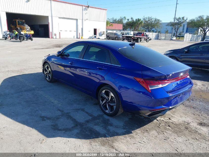 2021 HYUNDAI ELANTRA SEL - KMHLN4AG6MU151162