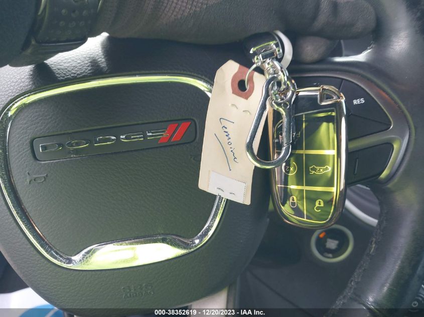 2019 DODGE CHARGER SXT RWD - 2C3CDXBG1KH655615