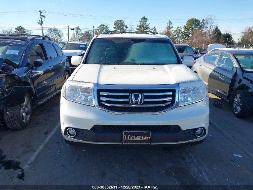 2013 HONDA PILOT TOURING - 5FNYF4H99DB040273