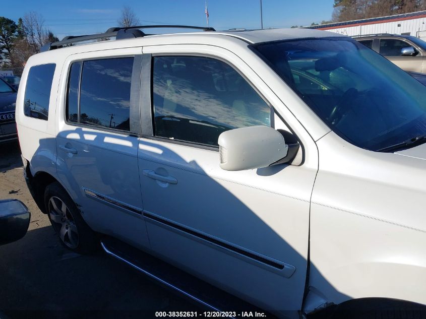 2013 HONDA PILOT TOURING - 5FNYF4H99DB040273