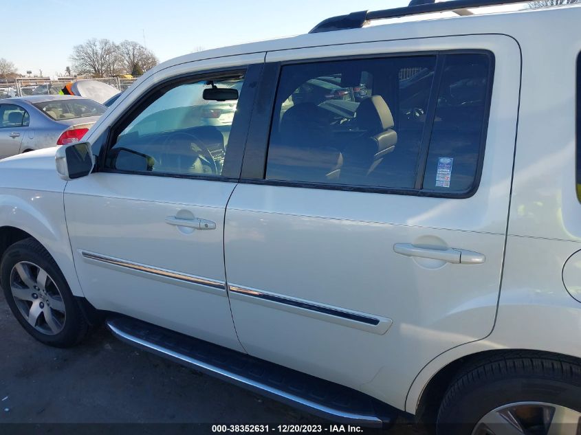 2013 HONDA PILOT TOURING - 5FNYF4H99DB040273