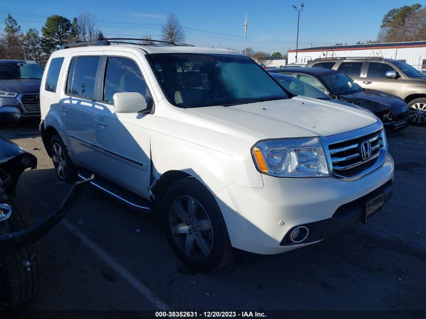 2013 HONDA PILOT TOURING - 5FNYF4H99DB040273