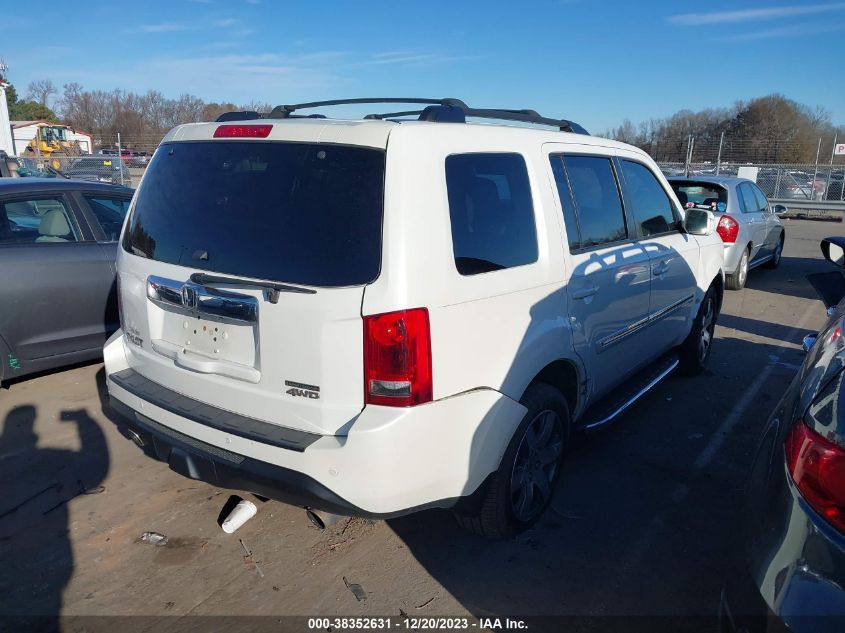 2013 HONDA PILOT TOURING - 5FNYF4H99DB040273