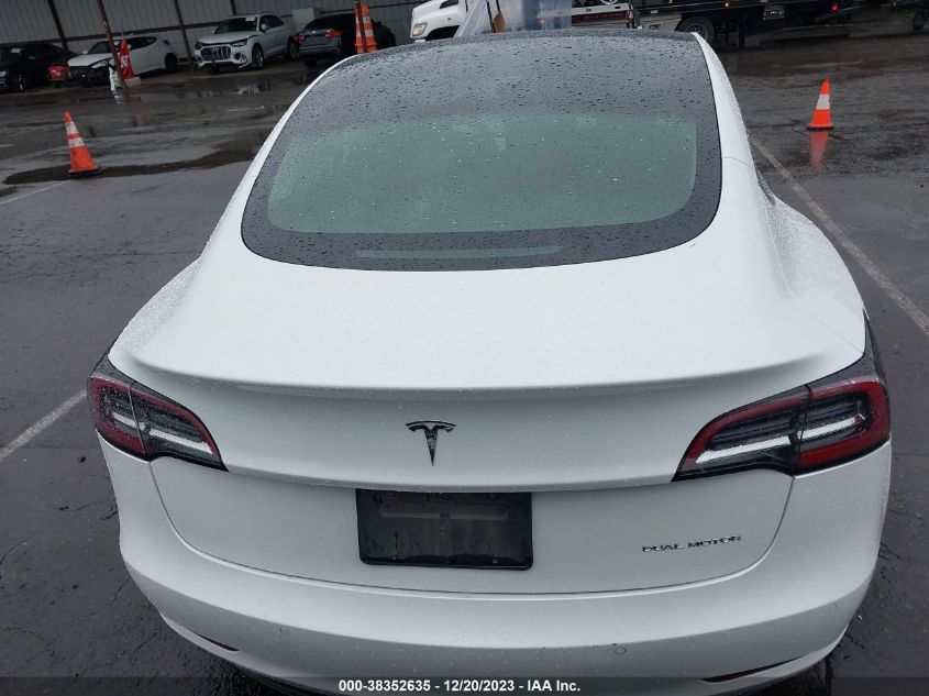 2020 TESLA MODEL 3 LONG RANGE DUAL MOTOR ALL-WHEEL DRIVE - 5YJ3E1EB7LF665918