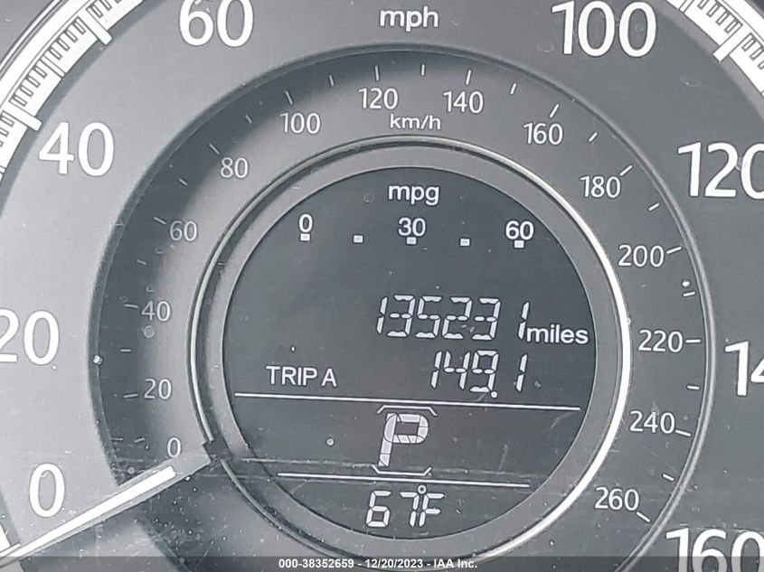 2013 HONDA ACCORD LX - 1HGCR2F33DA005520