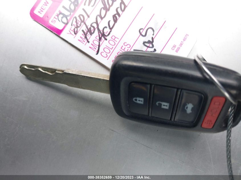 2013 HONDA ACCORD LX - 1HGCR2F33DA005520
