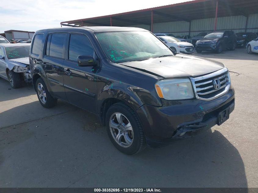 2013 HONDA PILOT EX-L - 5FNYF3H59DB018913