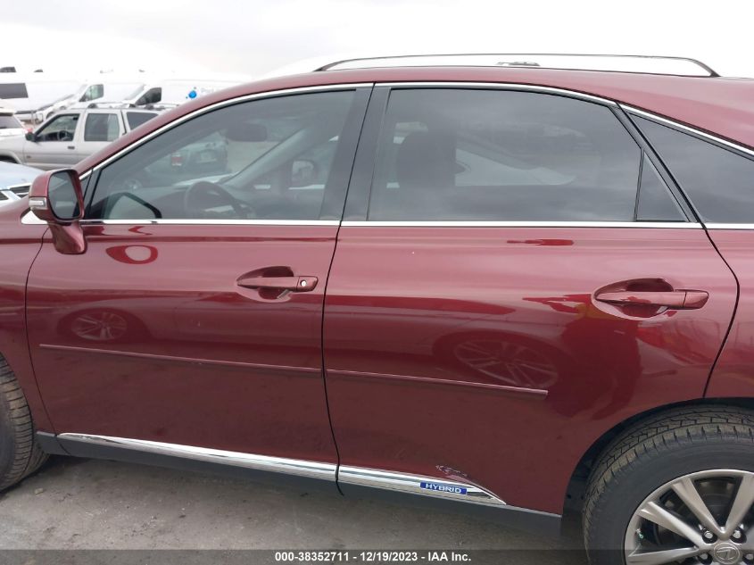 2013 LEXUS RX 450H - JTJBC1BA0D2057060