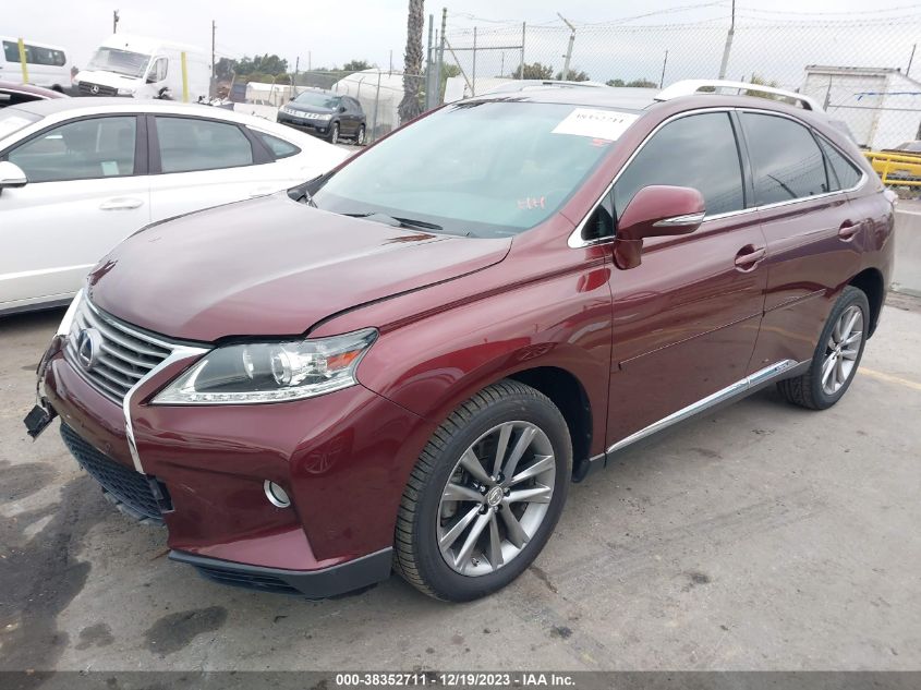 2013 LEXUS RX 450H - JTJBC1BA0D2057060