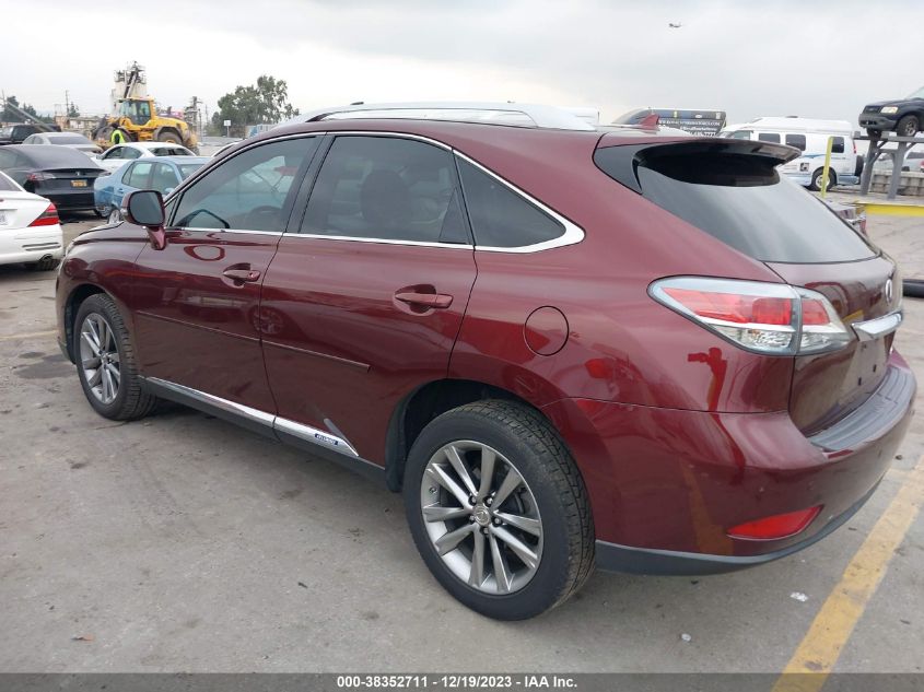 2013 LEXUS RX 450H - JTJBC1BA0D2057060