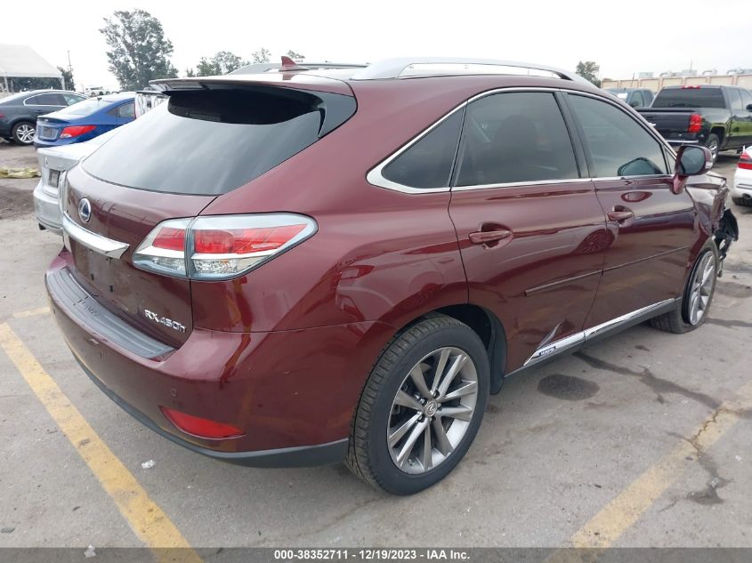 2013 LEXUS RX 450H - JTJBC1BA0D2057060