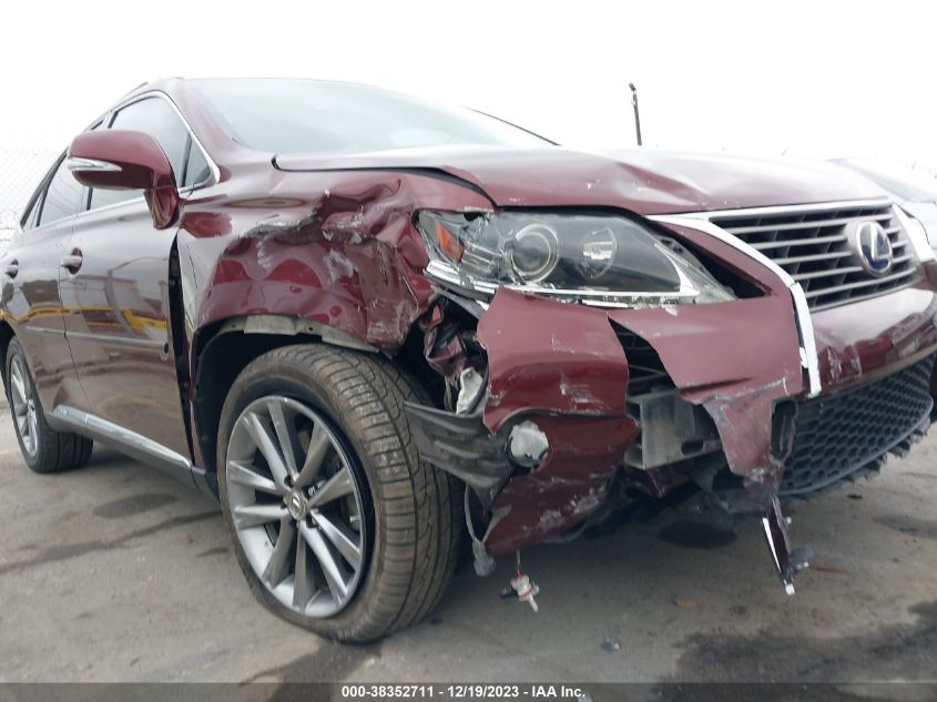 2013 LEXUS RX 450H - JTJBC1BA0D2057060