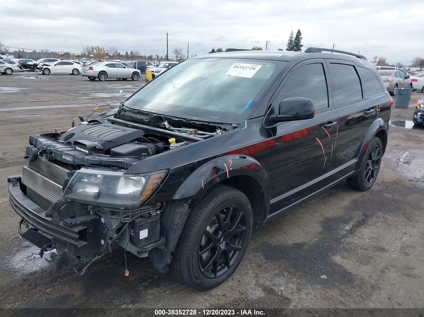 VIN 3C4PDDEG7KT708882 2019 DODGE JOURNEY GT
