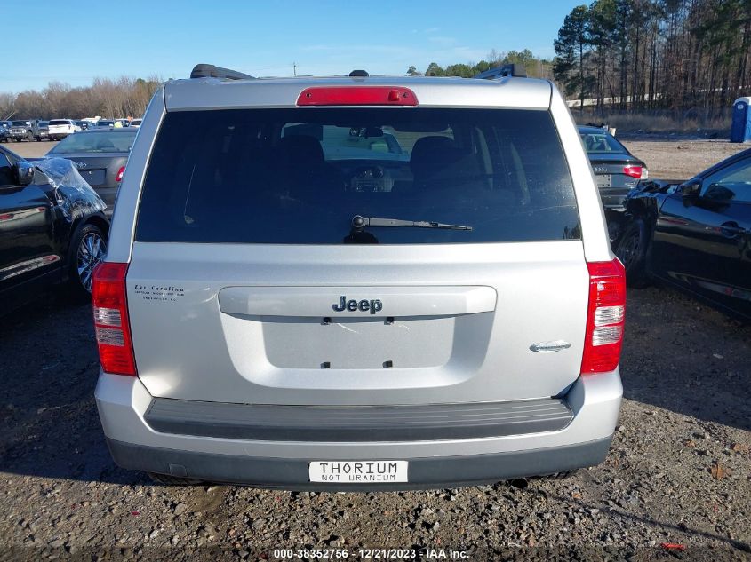 2014 JEEP PATRIOT LATITUDE - 1C4NJPFBXED604384