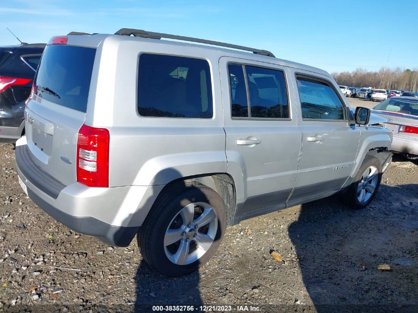 2014 JEEP PATRIOT LATITUDE - 1C4NJPFBXED604384