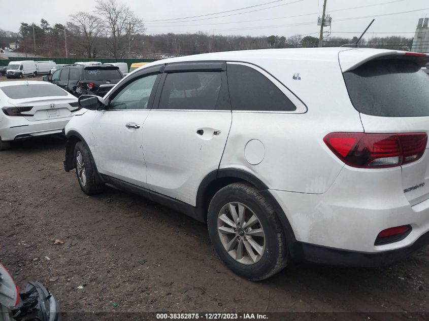 2019 KIA SORENTO 2.4L LX - 5XYPG4A37KG508523