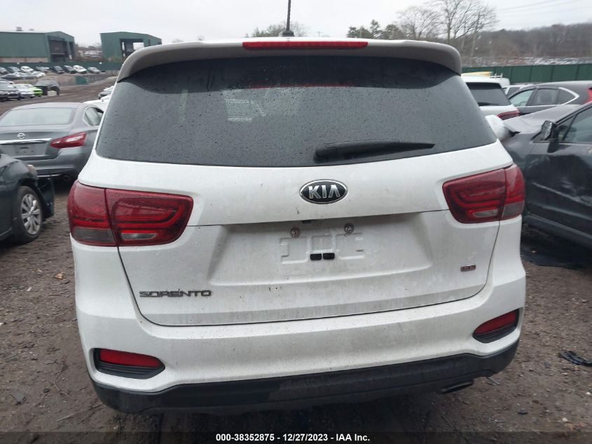 2019 KIA SORENTO 2.4L LX - 5XYPG4A37KG508523