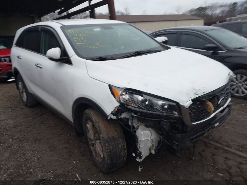 2019 KIA SORENTO 2.4L LX - 5XYPG4A37KG508523