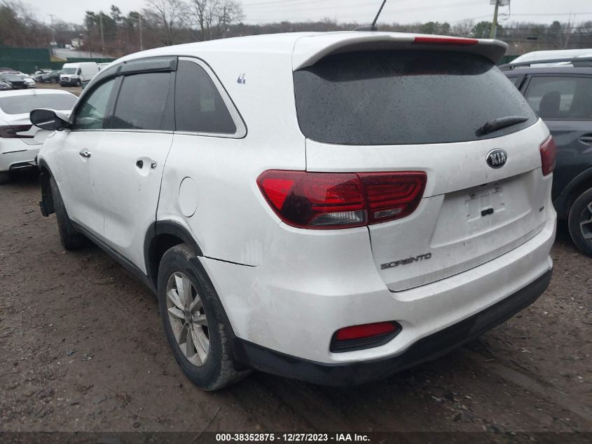 2019 KIA SORENTO 2.4L LX - 5XYPG4A37KG508523