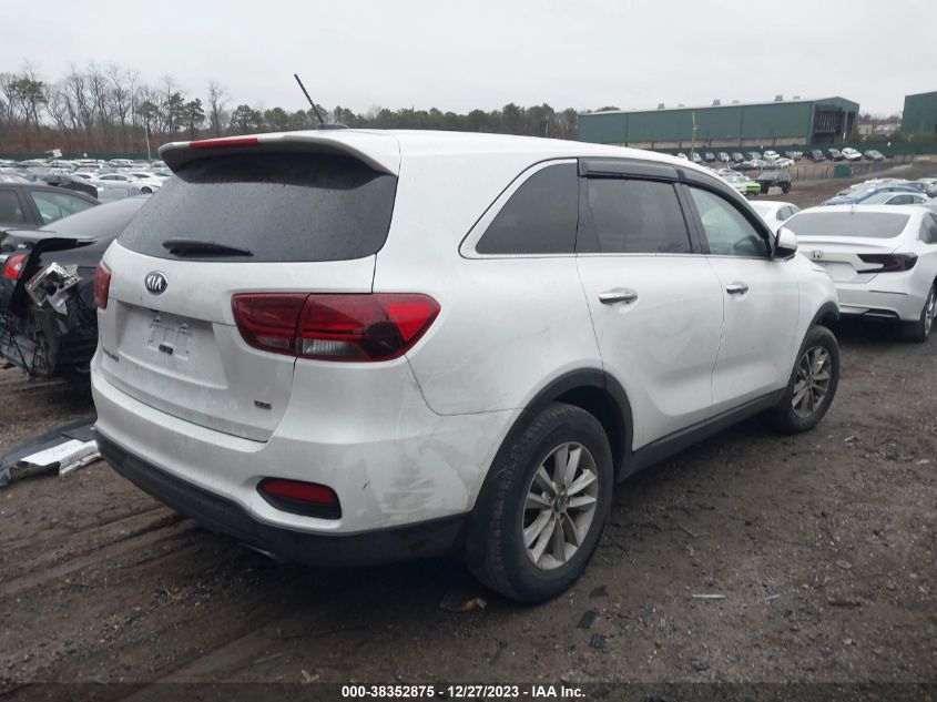 2019 KIA SORENTO 2.4L LX - 5XYPG4A37KG508523