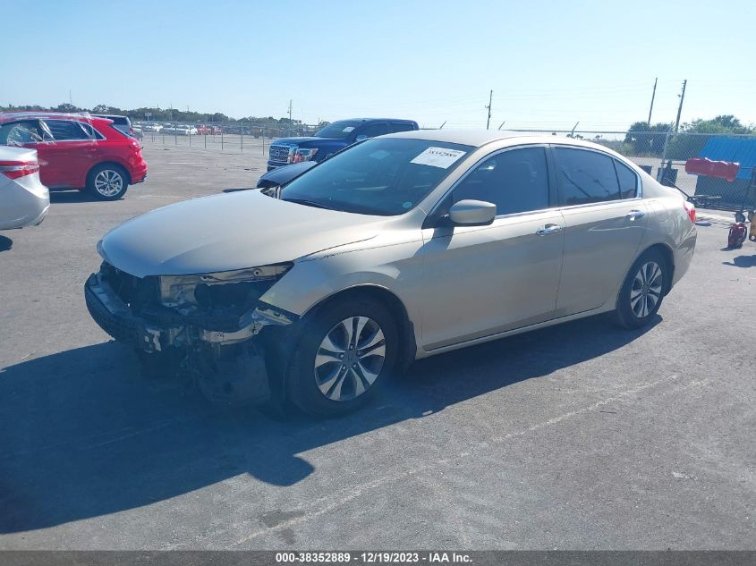 2013 HONDA ACCORD LX - 1HGCR2F36DA155380