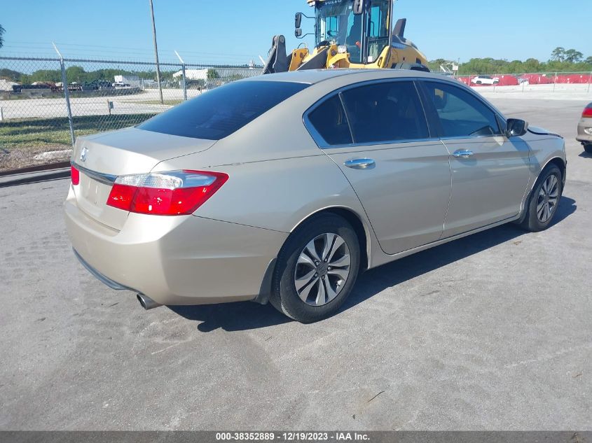 2013 HONDA ACCORD LX - 1HGCR2F36DA155380