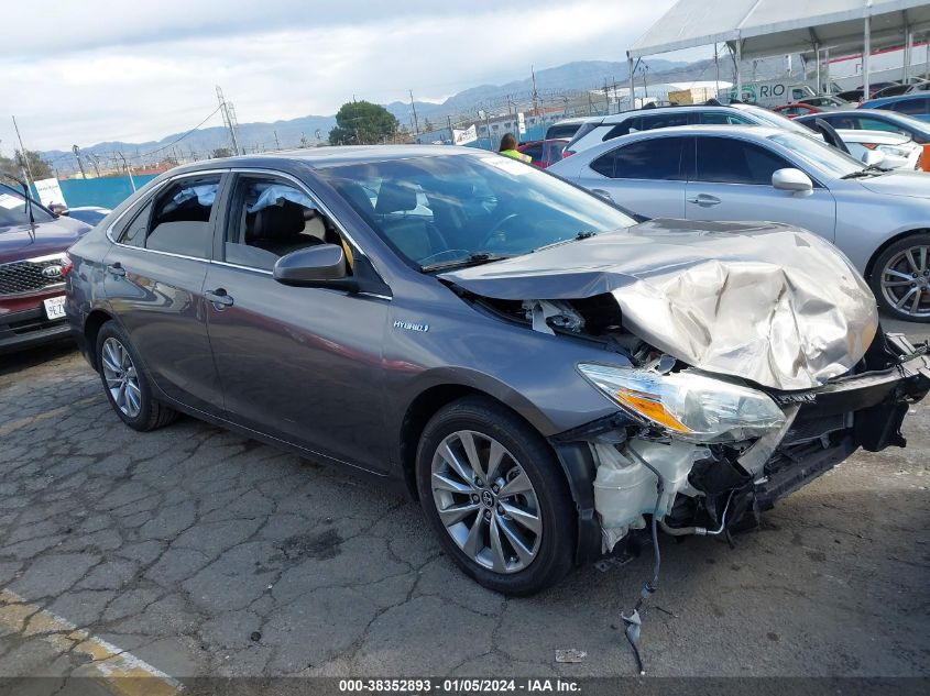 2016 TOYOTA CAMRY HYBRID XLE - 4T1BD1FK5GU190503