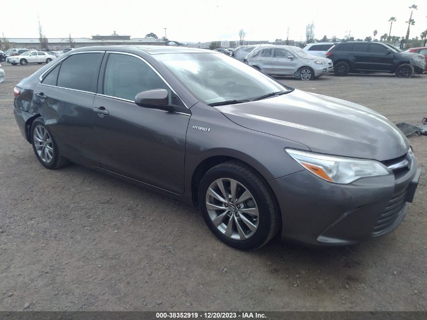 2017 TOYOTA CAMRY HYBRID XLE - 4T1BD1FK8HU212933