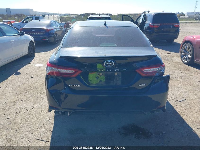 2019 TOYOTA CAMRY XSE - 4T1B61HKXKU170781
