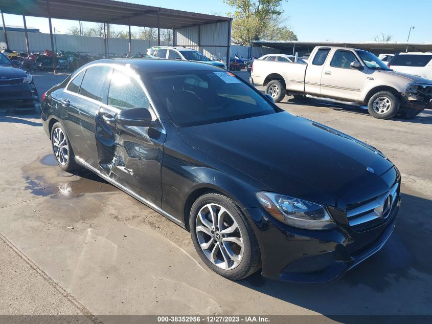 2017 MERCEDES-BENZ C 300 LUXURY/SPORT - 55SWF4JB2HU219327