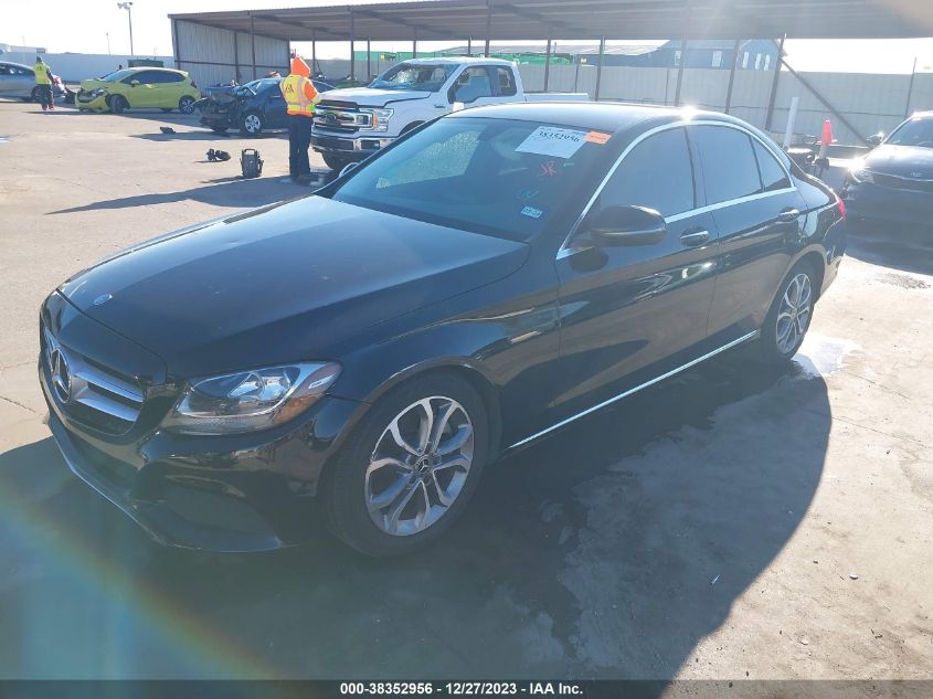 2017 MERCEDES-BENZ C 300 LUXURY/SPORT - 55SWF4JB2HU219327