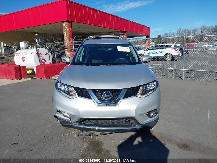 2016 NISSAN ROGUE SV - KNMAT2MT1GP628386