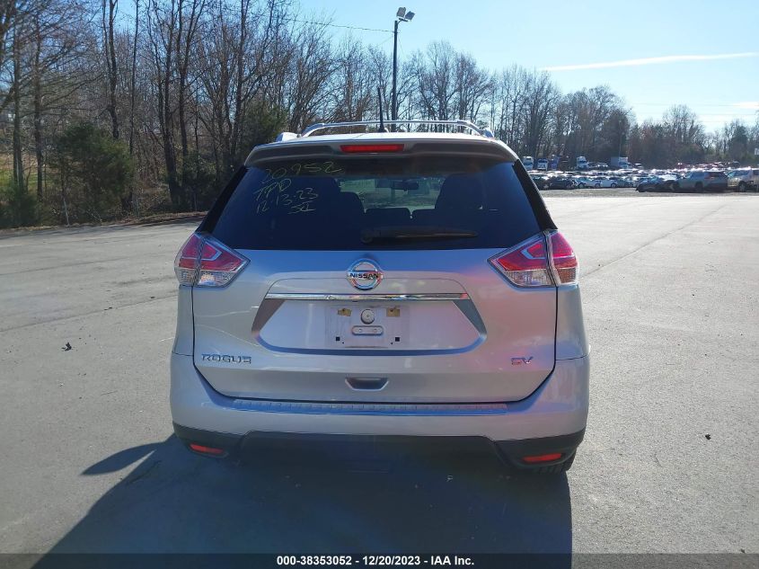 2016 NISSAN ROGUE SV - KNMAT2MT1GP628386