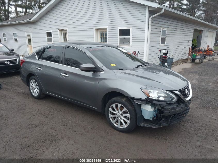 Lot #2539237829 2019 NISSAN SENTRA SV salvage car