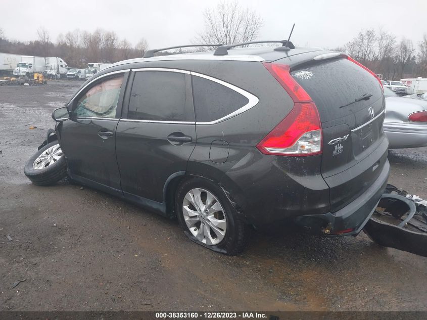 2013 HONDA CR-V EXL - 5J6RM4H79DL005037