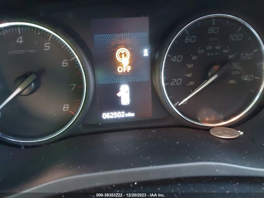 2020 MITSUBISHI OUTLANDER SE/SEL/LE - JA4AD3A30LZ014736