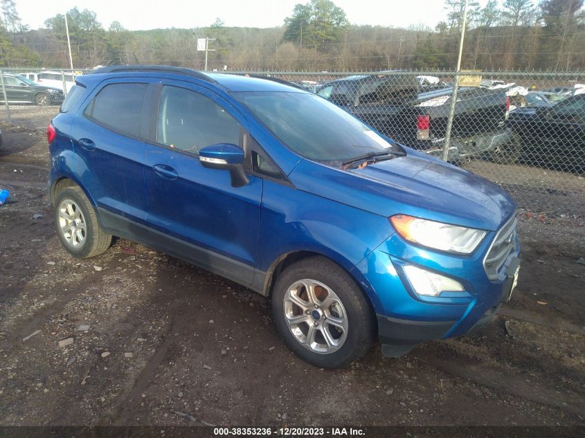 2021 FORD ECOSPORT SE - MAJ3S2GE5MC437457