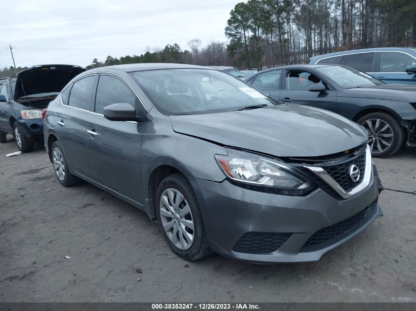 2019 NISSAN SENTRA S/SV/SR/SL - 3N1AB7AP4KY204847