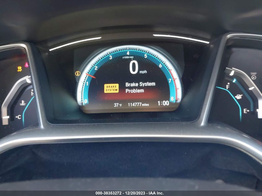 2017 HONDA CIVIC EX - 19XFC1E39HE022981