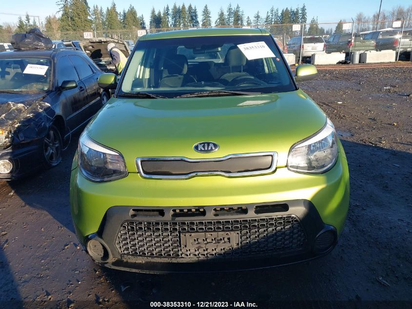 2015 KIA SOUL - KNDJN2A26F7765103