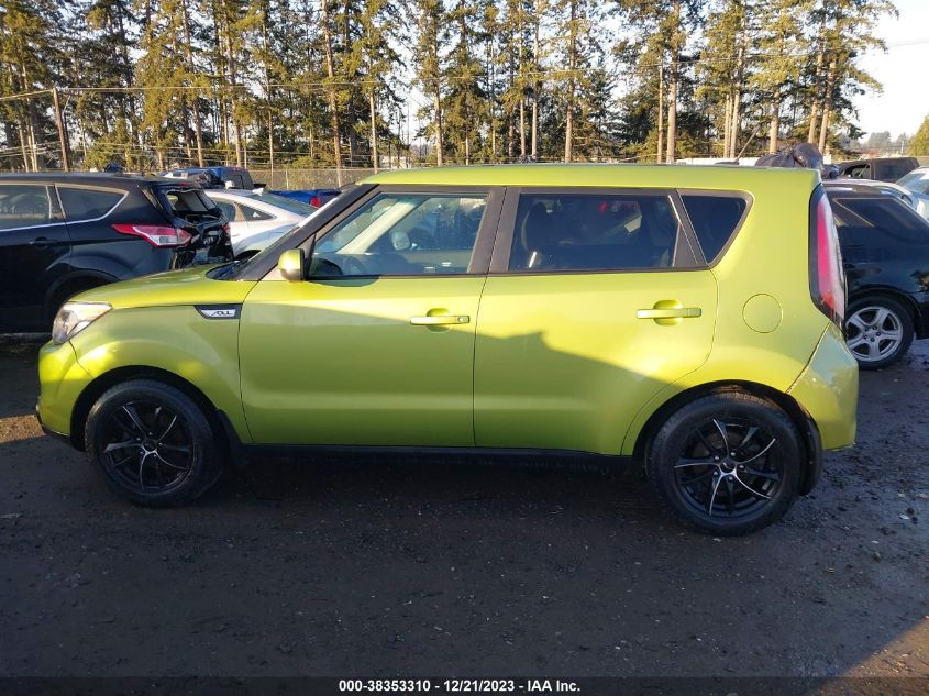 2015 KIA SOUL - KNDJN2A26F7765103