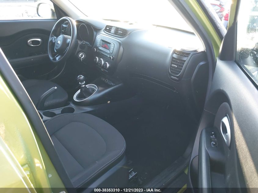 2015 KIA SOUL - KNDJN2A26F7765103