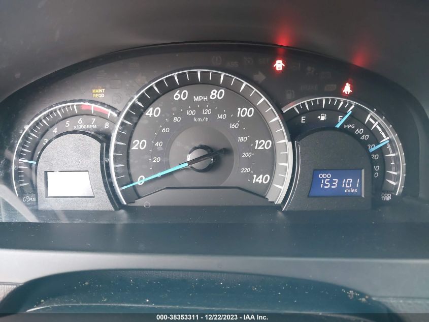 2013 TOYOTA CAMRY L/SE/LE/XLE - 4T4BF1FK1DR311555