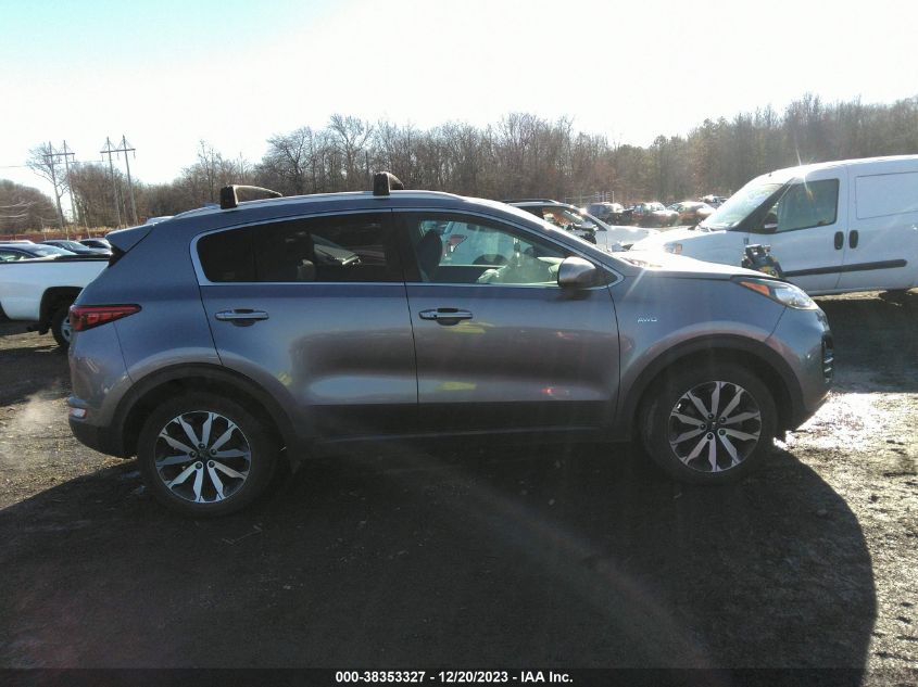 2017 KIA SPORTAGE EX - KNDPNCAC4H7146253