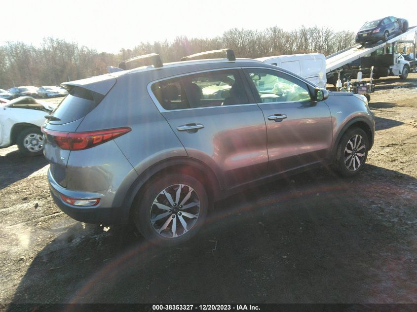 2017 KIA SPORTAGE EX - KNDPNCAC4H7146253